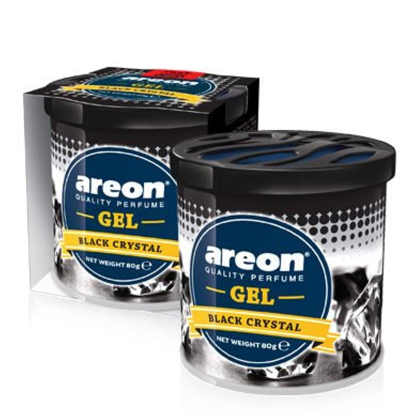 Areon Car Gel Black – Gel Air Freshener