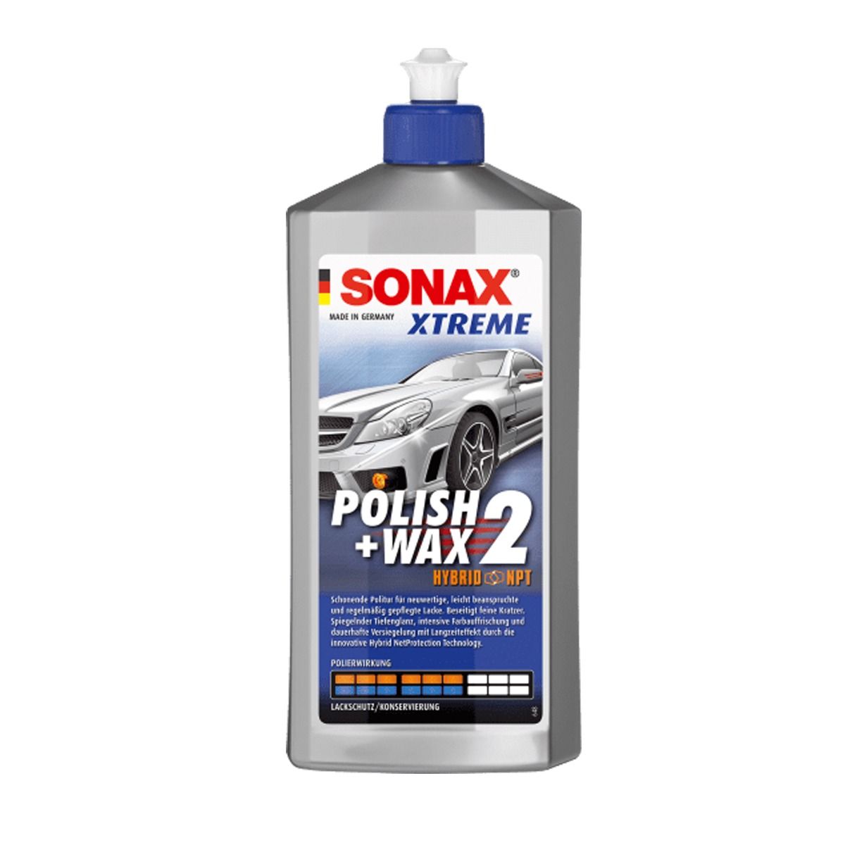 Sonax Extreme Polish + Wax 2 – 500ml | سونكس أكستريم بوليش + واكس 2 500 مل