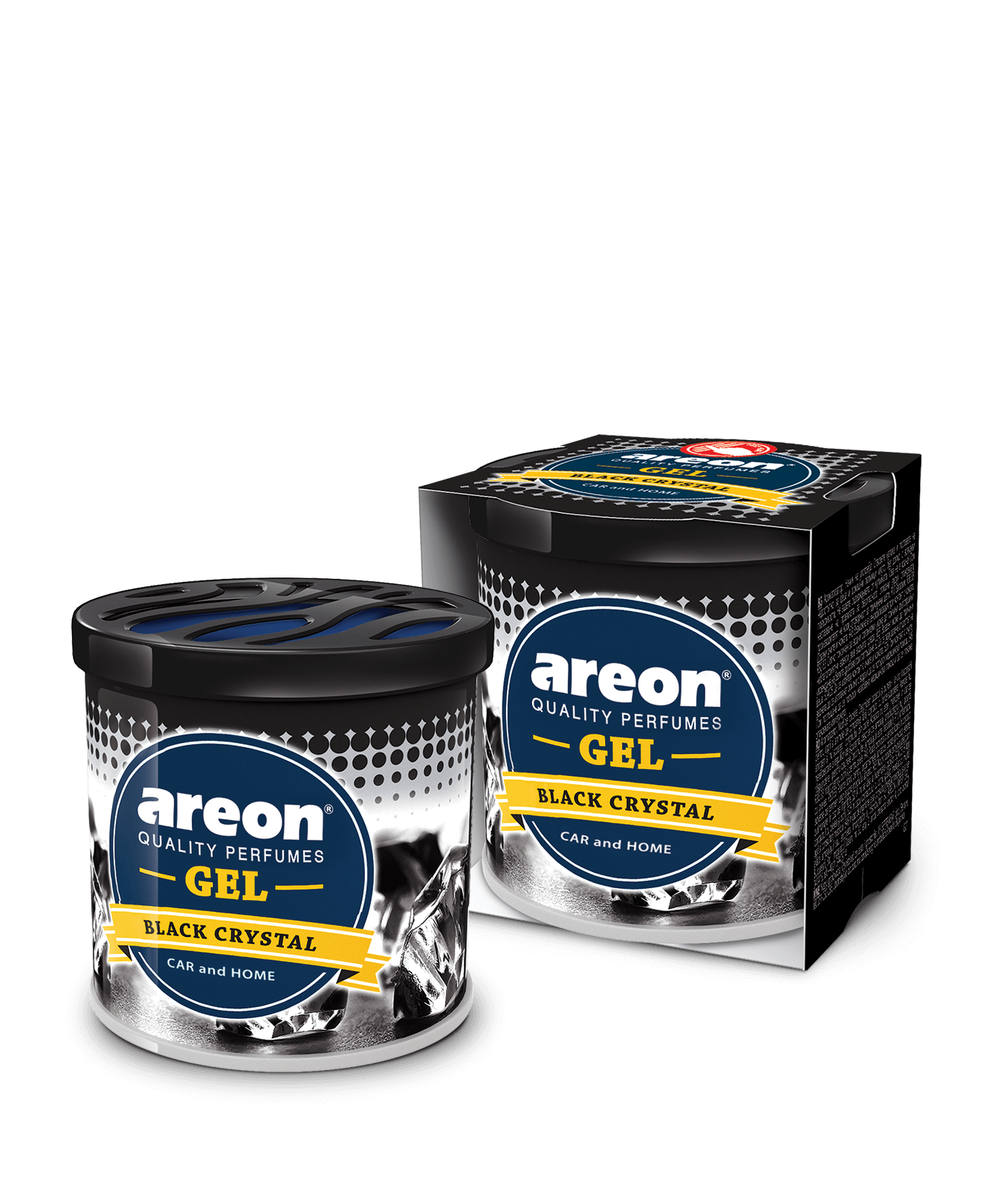 Areon Car Gel Black – Gel Air Freshener