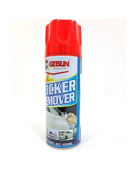 GetSun Sticker & Adhesive Remover Spray 450ml – Fast Sticker & Glue Removal